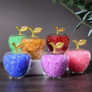 Rotating Crystal Ball Light warm glow