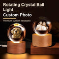 Tulip Gift Night Light with glass dome and warm glow